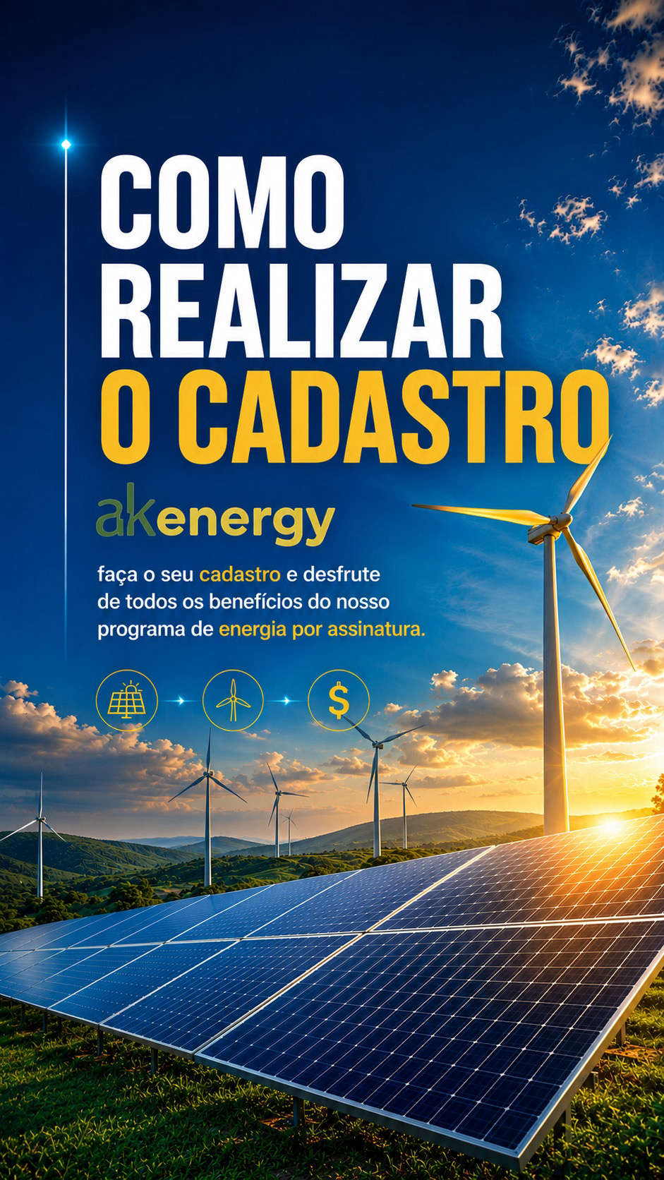 Como realizar o cadastro